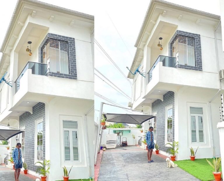 Fireboy DML Shows Off His Beautiful New Mansion (Photo)
