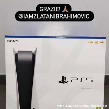 Zlatan Ibrahimovic Gifts All AC Milan Squad Player New PS5 See Why