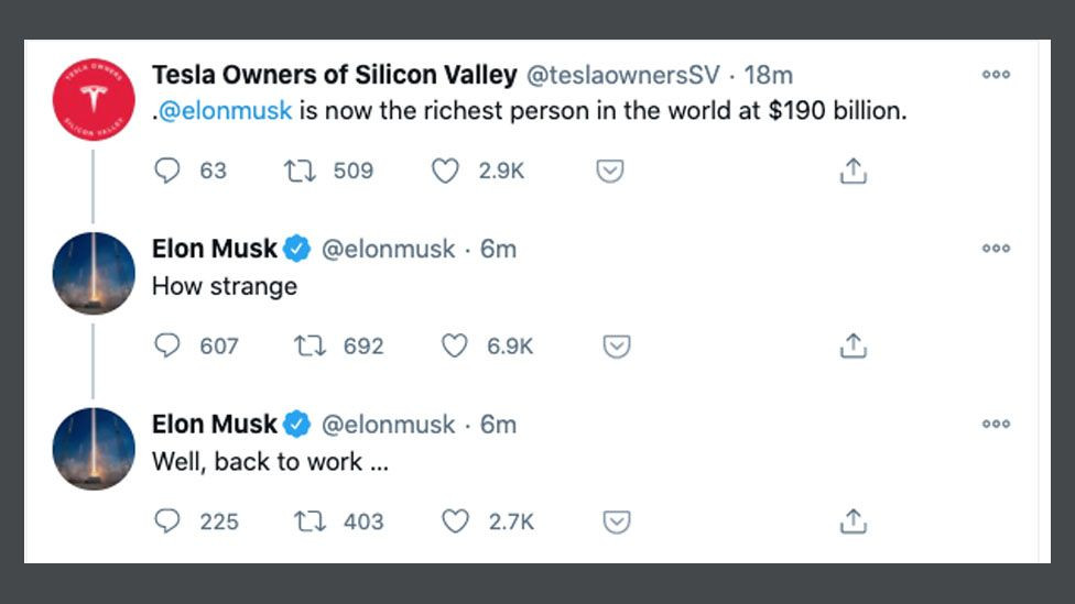 Elon Musk overtakes Jeff Bezos to richest 