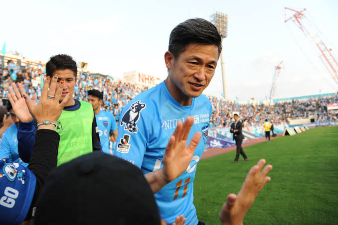 World's oldest professional footballer Kazuyoshi Miura, 53, signs new contract