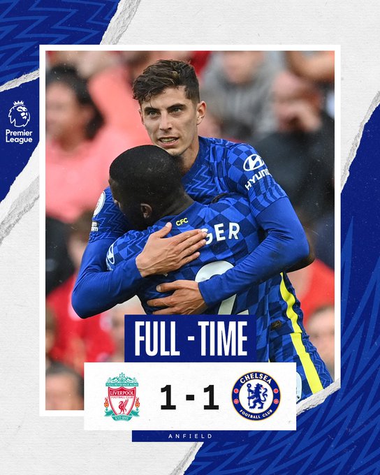 EPL Highlights Download: Liverpool vs Chelsea 1-1