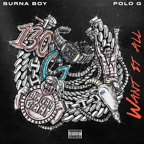 lyrics/Mp3: Burna Boy – Want It All Ft. Polo G