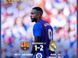 La Liga Highlights Download: Barcelona vs Real Madrid 1-2