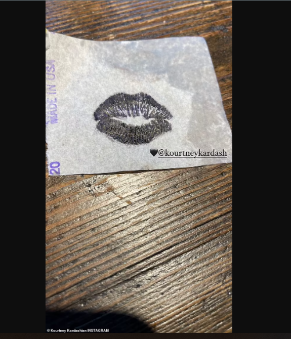 Travis Barker tattoos his fiancee Kourtney Kardashian's lips over ex Shanna Moakler's name (photos)