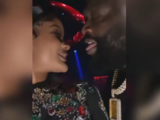 Video: Rick Ross and Diamond Platnumz's babymama Hamisa Mobetto loving up in Dubai club amid dating rumours (video)