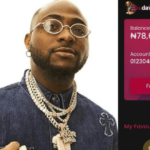 Davido raises over ₦100m in three hours after asking friends for ₦1m gift [Screenshots]