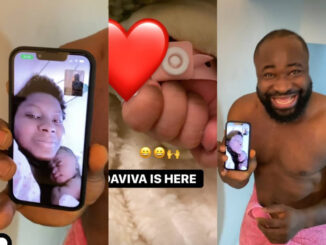 Singer Harrysong and wife welcome baby girl