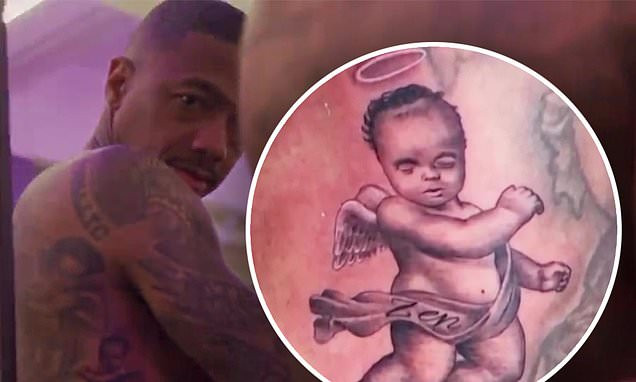Tattoo of his late son, Zen, on his rib cage (photos)