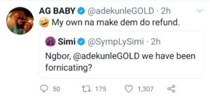 Simi and Adekunle Gold react after learning their wedding at Ikoyi Registry is considered invalid