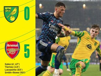 EPL: Norwich vs Arsenal 0-5 – Highlights Download