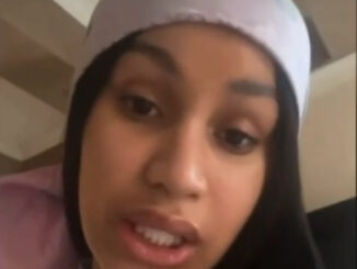 Rapper Cardi B has a message for women with moustaches after she shows off hers (video)