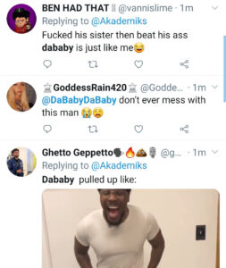 DaBaby and his crew publicly beat up his baby mama, DaniLeigh's brother (video)