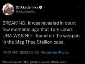 Megan Thee Stallion shares text from Tory Lanez after alleged shooting incident as both attack each other online