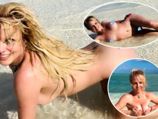 Photos: Britney Spears poses nude on the beach during tropical getaway with fiancé Sam Asghari