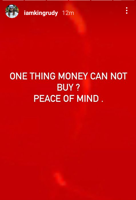 Money cannot buy peace of mind - Singer Paul Okoye says