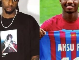 Omah Lay’s Concert In Spain see attendance of few Barcelona Players (Video)