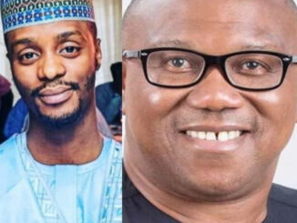 If Peter Obi ever becomes President of Nigeria I promise to climb Zuma and Aso Rock to paint “Bashir El-Rufai is a goat“- Son of Kaduna state governor declares