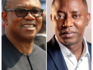 Sowore tackles Peter Obi for travelling to Egypt to understudy the country's power sector