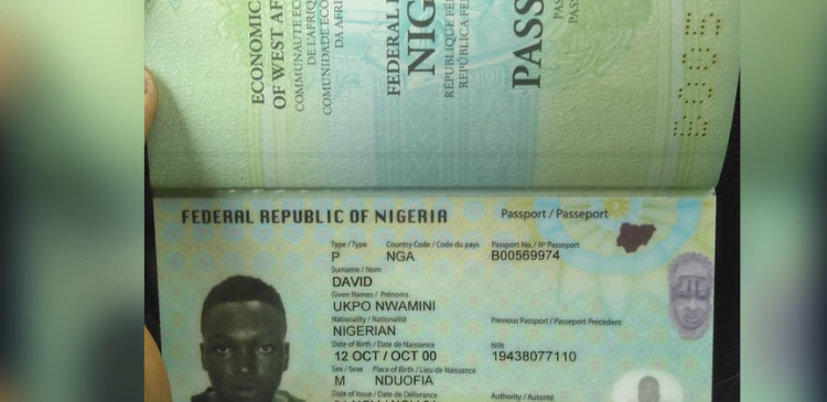 Organ Harvesting: See passport of the 'man' the Ekweremadus' took to the UK to 'donate a kidney' to their daughter