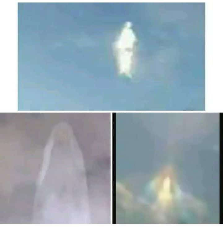 Catholic Priest shares photos of ''Virgin Mary'' who appeared to parishioners in Calabar