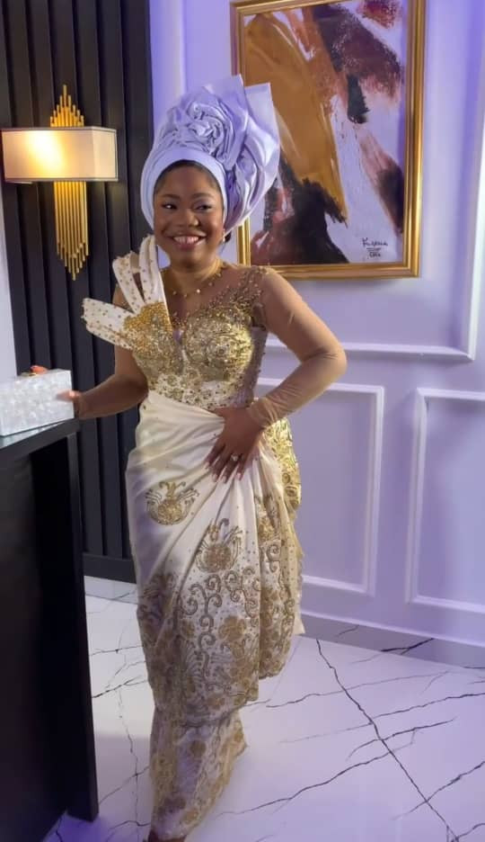 Best photos and videos from gospel singer, Mercy Chinwo's wedding introduction