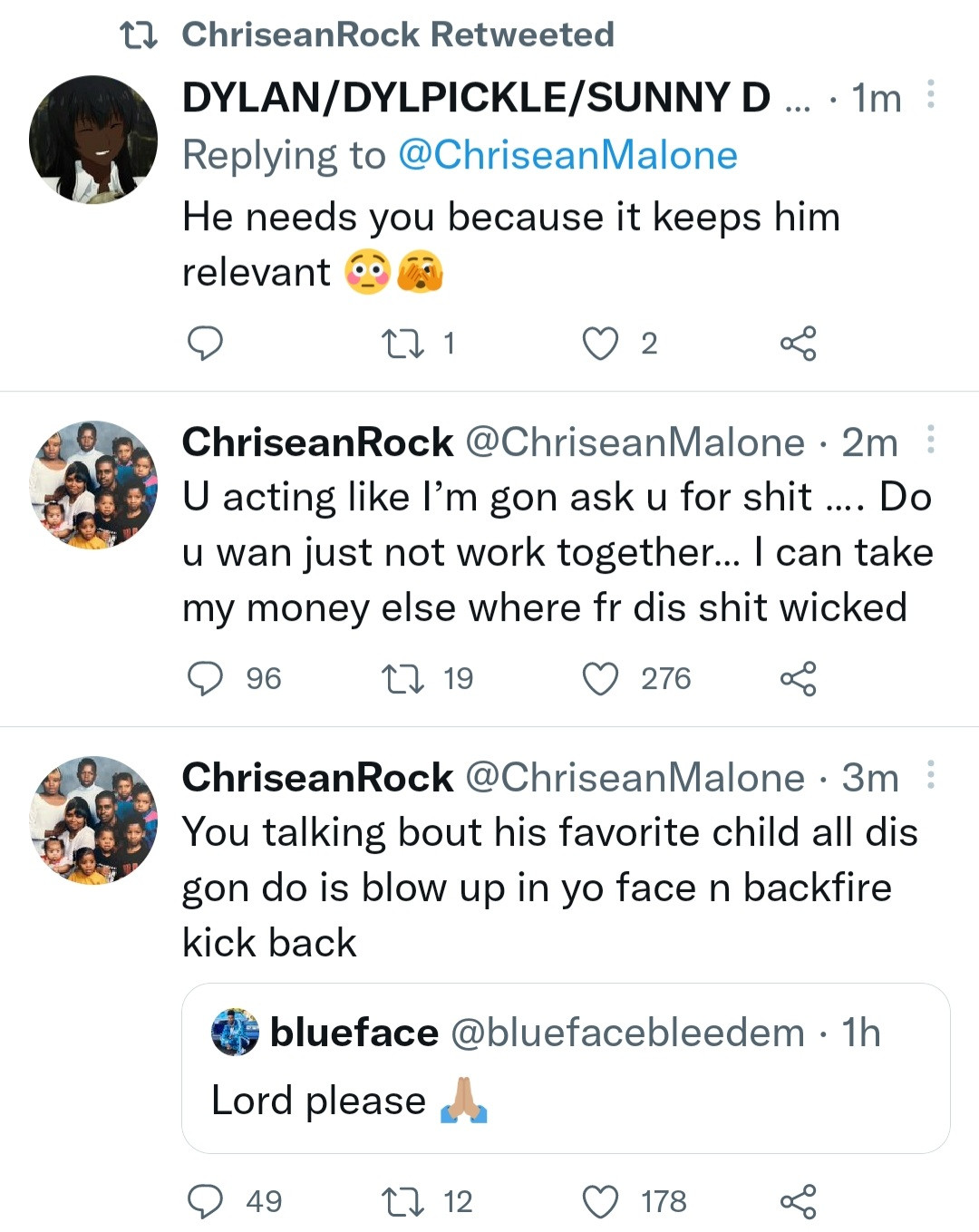 Chrisean Rock Gets A Sad Response From Estranged boyfriend Blueface After She announces she's Pregnant